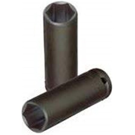 Homewardbound 0.375 x 0.562 in. Thin Wall Drive 6 Point Deep Impact Socket HO2447799